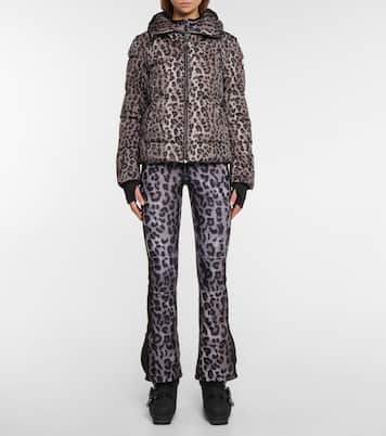 Julia leopard-print ski jacket | Jet Set