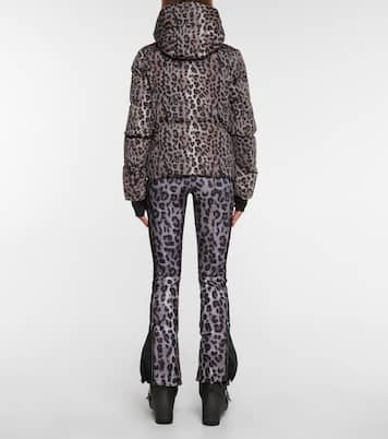 Julia leopard-print ski jacket | Jet Set