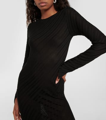 Vestido Agus de seda acanalado | Petar Petrov