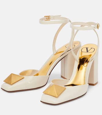 One Stud 90 patent leather pumps | Valentino Garavani