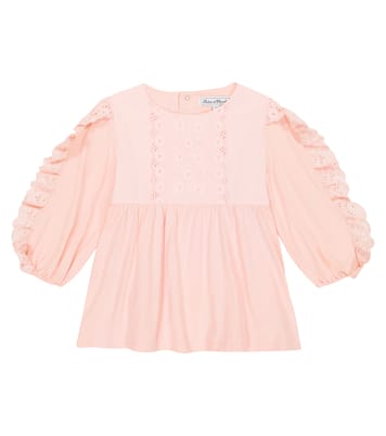 Bluse aus Baumwolle mit Lochspitze | Tartine et Chocolat