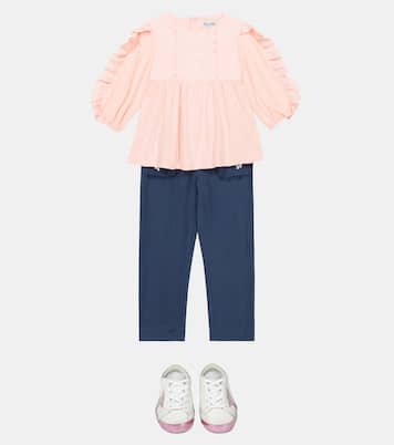 Bluse aus Baumwolle mit Lochspitze | Tartine et Chocolat