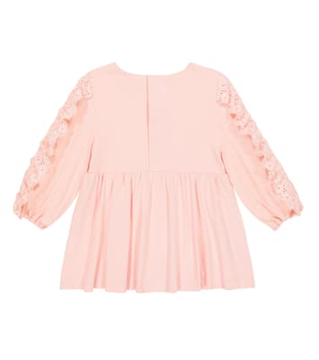 Bluse aus Baumwolle mit Lochspitze | Tartine et Chocolat