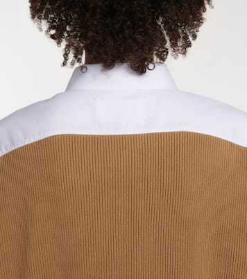 Vestido camisero de algodón | Maison Margiela