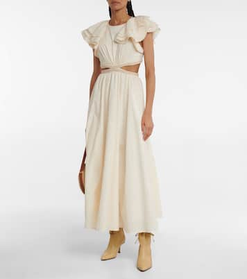 Soft Gathered leather ankle boots | Zimmermann