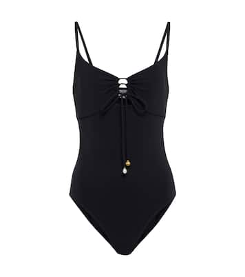 Bañador con abertura y adornos | Tory Burch