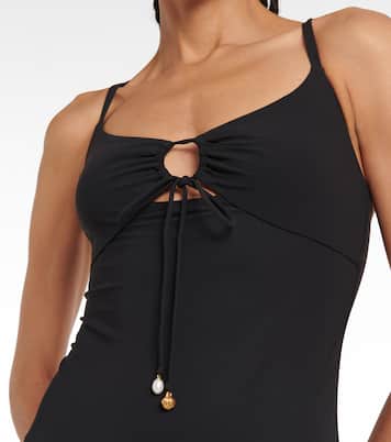 Bañador con abertura y adornos | Tory Burch