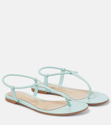 Jaey leather thong sandals | Gianvito Rossi