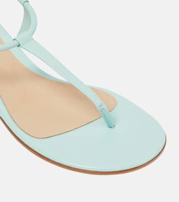 Jaey leather thong sandals | Gianvito Rossi