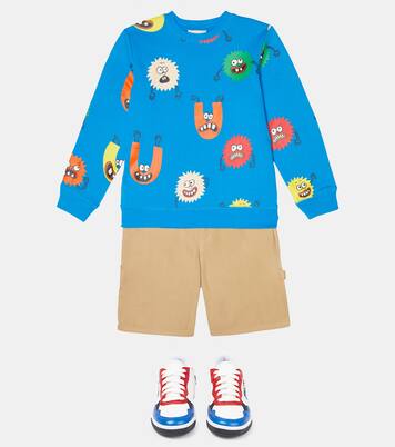 Sudadera estampada de punto fino | Stella McCartney Kids