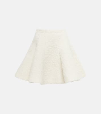 Minigonna in lana e cotone | Alaïa