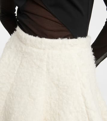 Minigonna in lana e cotone | Alaïa