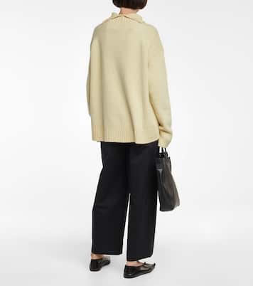 Cashmere and cotton blend sweater | Jil Sander