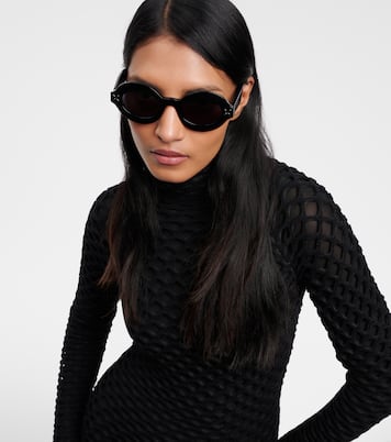 Lunettes de soleil ovales | Alaïa