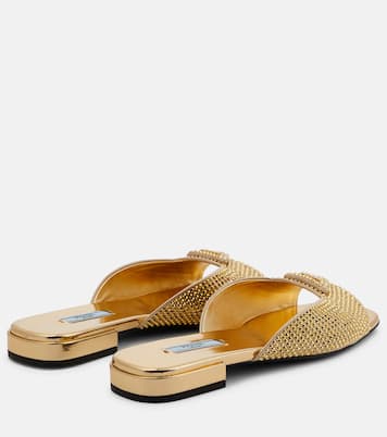 Sandali con cristalli | Prada