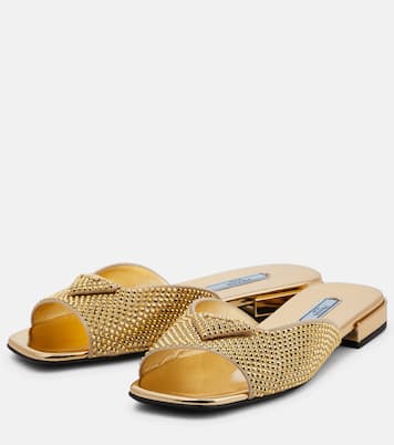 Sandali con cristalli | Prada