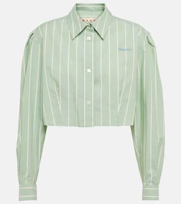 Cropped-Hemd aus Baumwolle | Marni