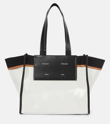 White Label - Borsa Morris Large in canvas rivestito | Proenza Schouler