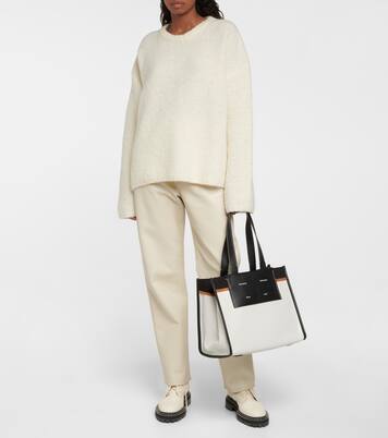 White Label - Borsa Morris Large in canvas rivestito | Proenza Schouler