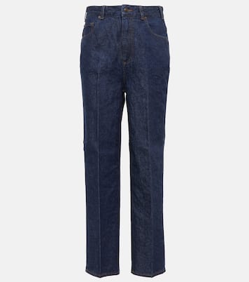 High-Rise Straight Jeans | Loro Piana