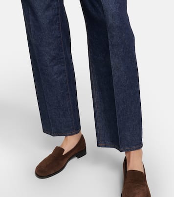 High-Rise Straight Jeans | Loro Piana