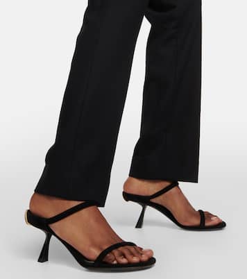 Sandali Seigel 65 in suede | Khaite