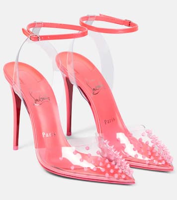 Pumps Spikoo 100 in PVC e pelle | Christian Louboutin