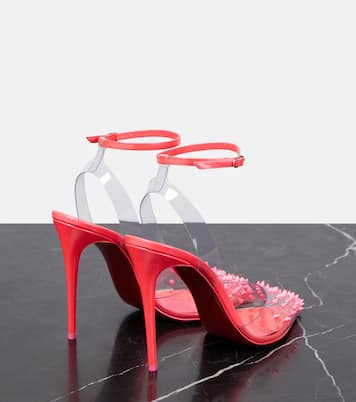 Pumps Spikoo 100 in PVC e pelle | Christian Louboutin