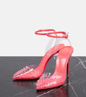 Pumps Spikoo 100 in PVC e pelle | Christian Louboutin