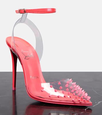 Pumps Spikoo 100 in PVC e pelle | Christian Louboutin