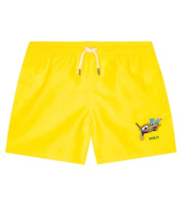 Traveler embroidered swim trunks | Polo Ralph Lauren Kids