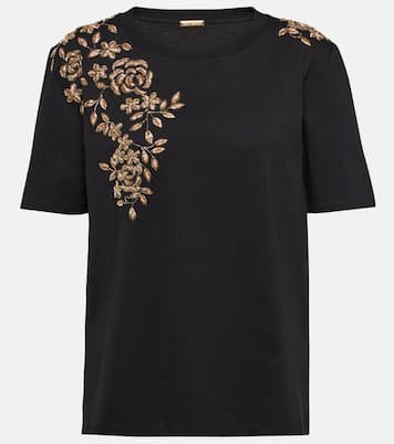Top Lola brodé en coton | Dodo Bar Or