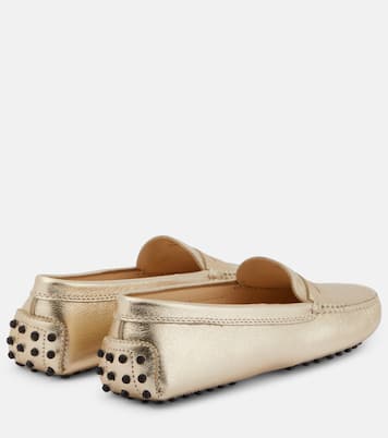Mokassins Gommino aus Metallic-Leder | Tod's