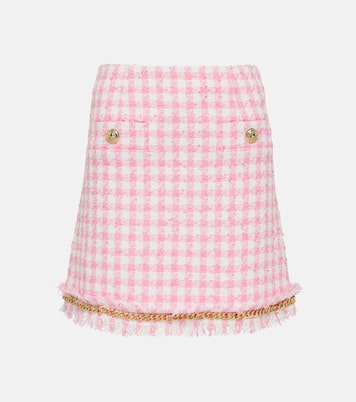 Gabrielle houndstooth miniskirt  | Rebecca Vallance