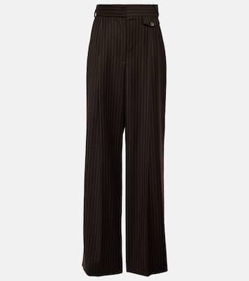 Pantalones anchos Jafr de tiro alto | The Mannei