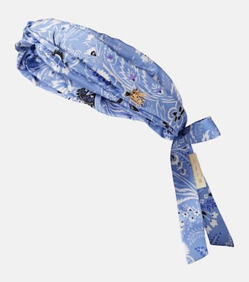 Fascia per capelli in seta | Etro