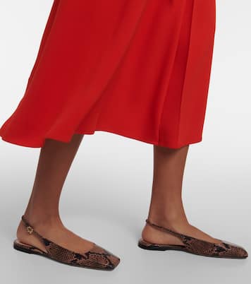 Ballerines Borneo en cuir | Gianvito Rossi