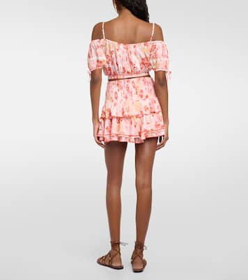 Minifalda Alizee con volantes | Poupette St Barth