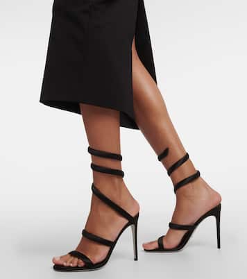 Margot embellished satin sandals | Rene Caovilla