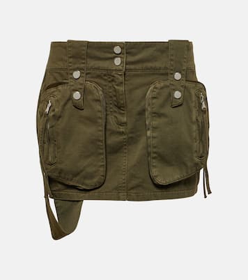 Minirock aus Baumwoll-Twill | Blumarine