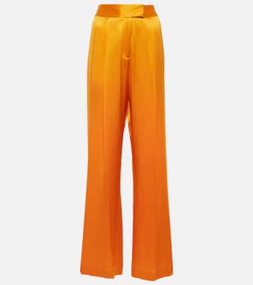 Pantaloni a gamba larga in seta | The Sei