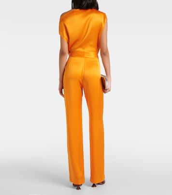 Pantaloni a gamba larga in seta | The Sei