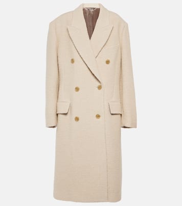 Double-breasted wool-blend coat | Acne Studios