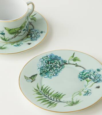 Secret Garden set of 2 teacups and saucers | Aquazzura Casa
