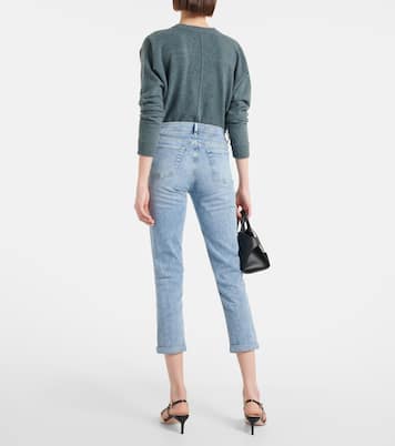 Josefina mid-rise slim jeans | 7 For All Mankind