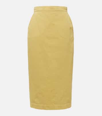 Jupe midi Denver en coton | Max Mara