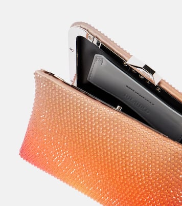 Pochette Midnight Mini en satin à ornements | The Attico