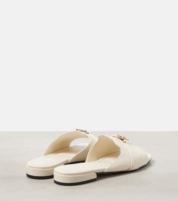 Pantoletten Nako aus Leder | Jimmy Choo