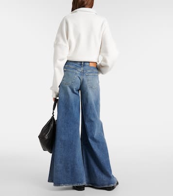 Willow mid-rise wide-leg jeans | 7 For All Mankind