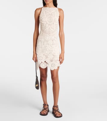 Minikleid Mini Whimsy aus Häkelstrick | Staud